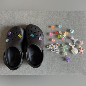 Classic Black Crocs Clog Size J3